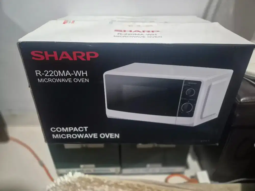 Sharp compact microwave oven
