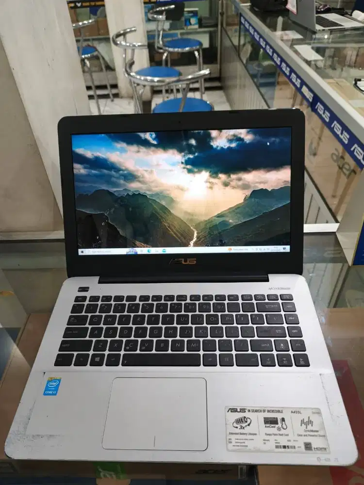LAPTOP ASUS A455L CORE I3 SSD 128 + HDD 500 (READY BANYAK PILIHAN)