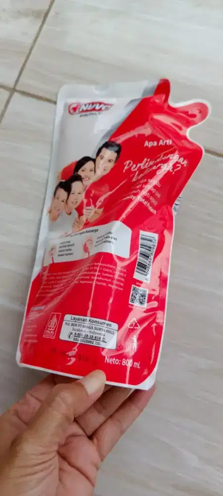 Sabun Cair Nuvo 800ml