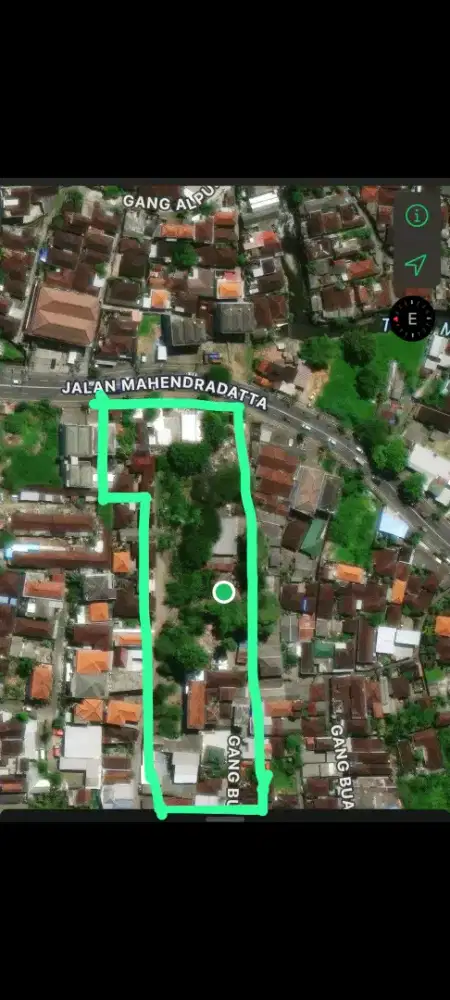 Dijual tanah murah,68 are pinggir jalan utama mahendradatta denpasar