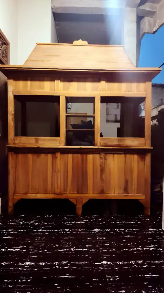 GEROBAK BAKSO KAYU JATI