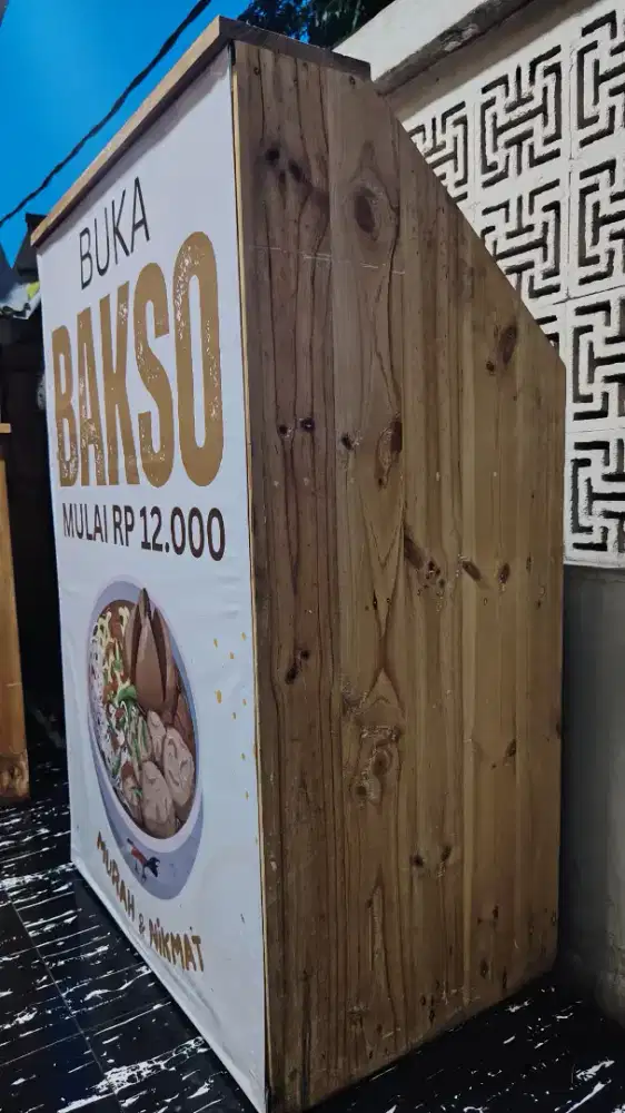 MEJA KASIR KAYU JATI BELANDA