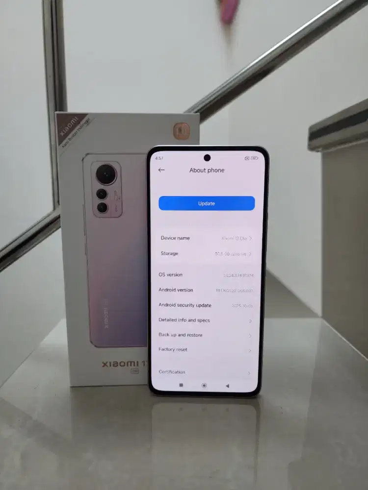 Xiaomi 12 Lite 5G Ram 8GB/Rom 256GB Pink