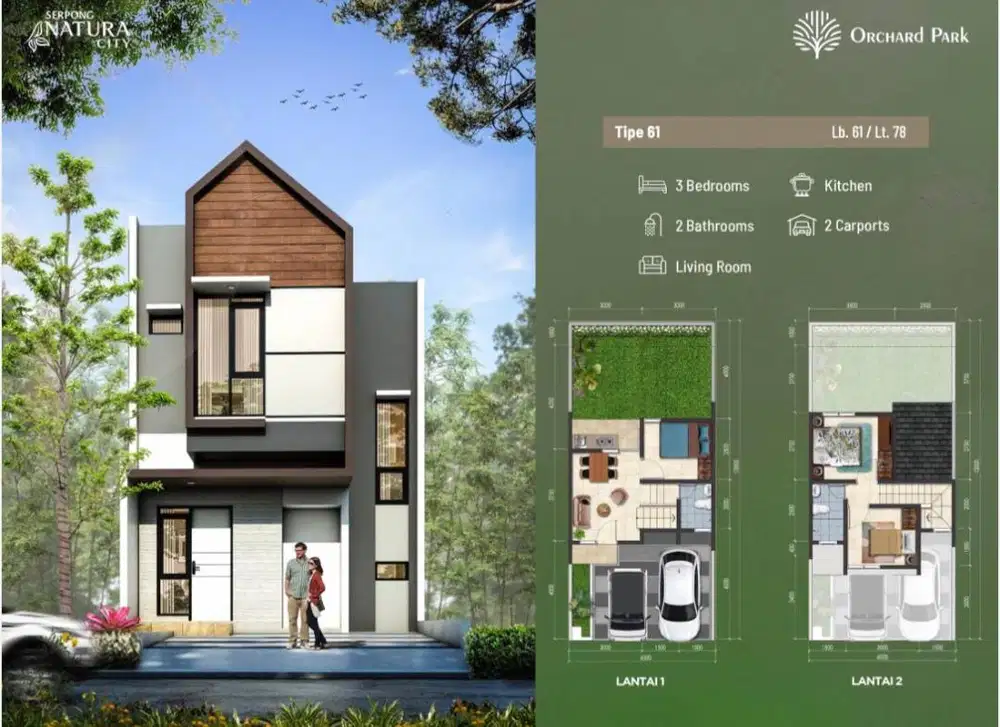 Dp 10 JT langsung akad free biaya all in