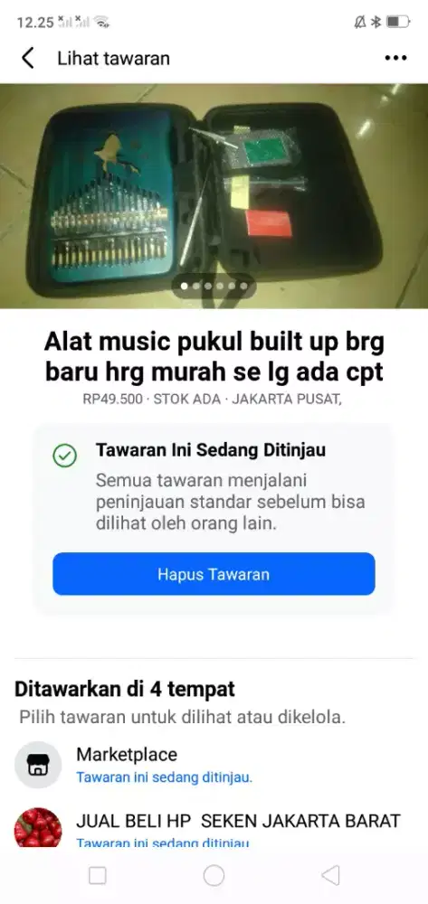 Alat music pukul built up brg baru hrg murah se lg ada cpt jrg ada nih