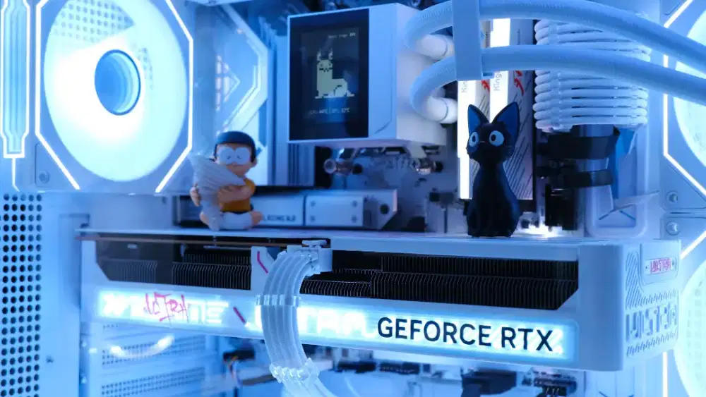 PC Gaming RTX 5060 8GB RAM 32GB - White (Preloved)