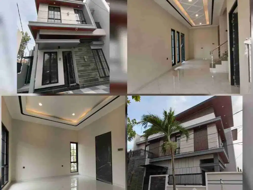 Jual Rumah Manyar Jaya 2 Lantai Main Road 4 Mobil