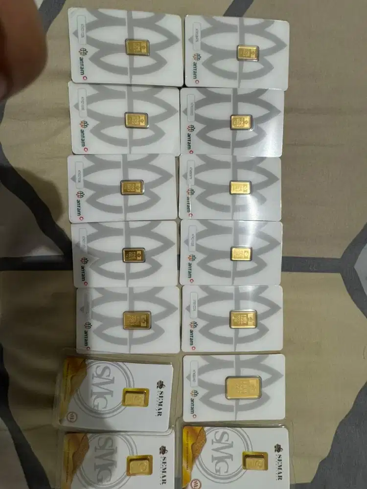 Logam Mulia - Emas Antam & Semar 1,3,5 Gram