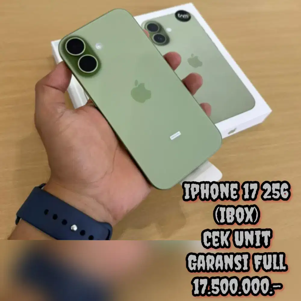 Iphone 17 256 (iBox) Cek Unit