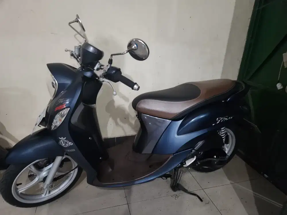 Dp500rb fino grande 125cc biru 2018 apik an gbm