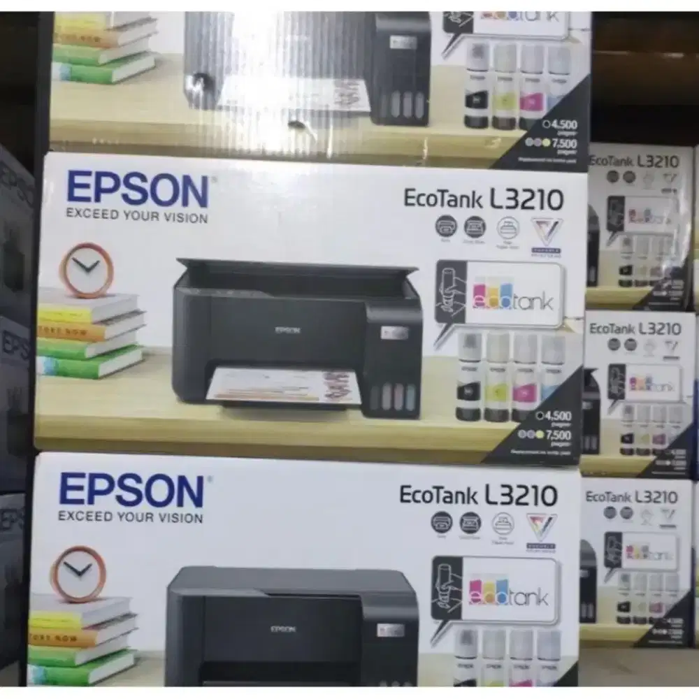 CUCI GUDANG PRINTER EPSON L3210 Borongan sisa 3 unit