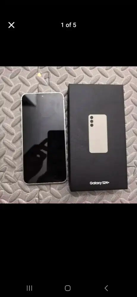 Dijual Samsung S24 plus ram 12/512GB Fullset