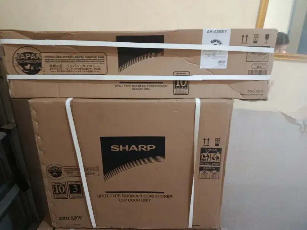 AC (BARU) SHARP 1/2 PK PLUS PASANG