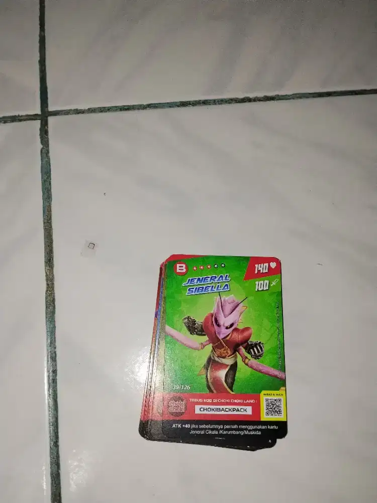 Kartu choki choki BoBoiBoy