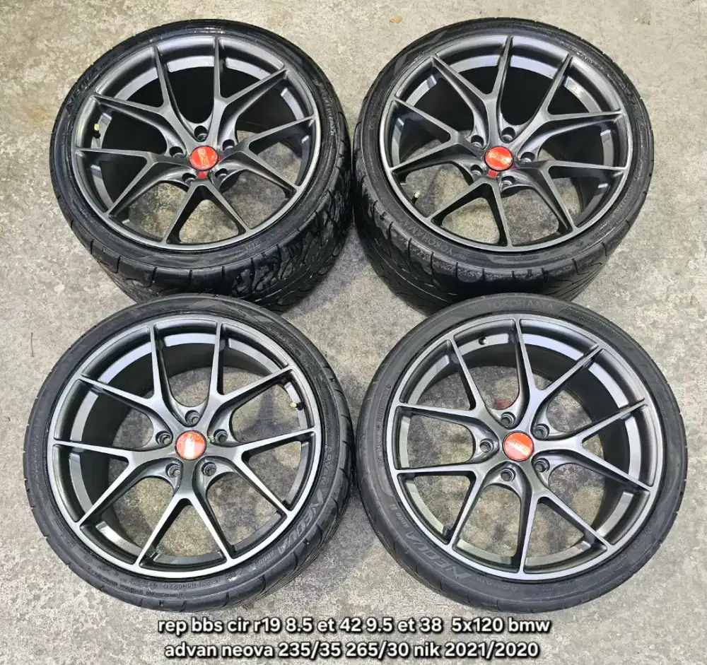 Velg ring 19 bbs cir pcd 5x120 bmw