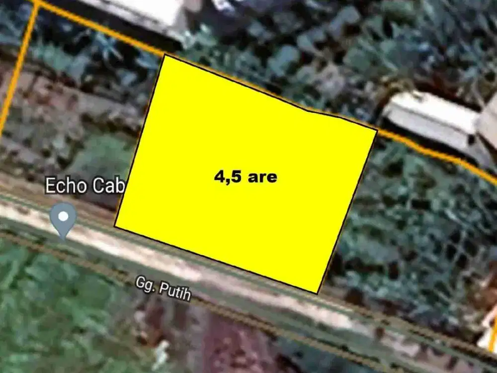 dijual tanah di padanglinjong dekat echobeach