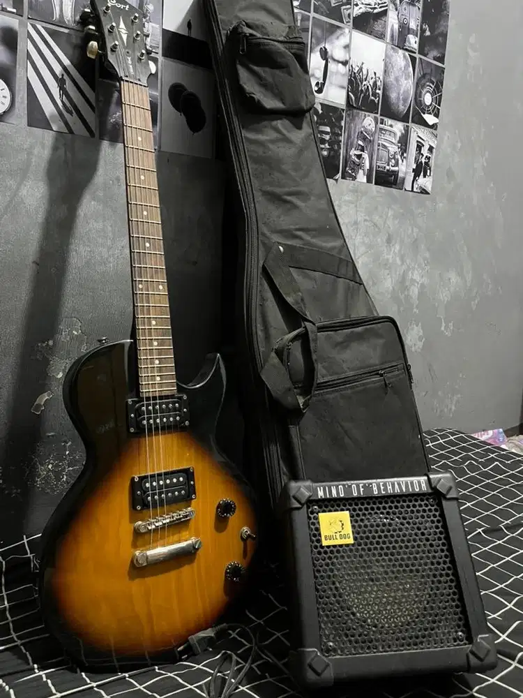 Cort cr 50 + gige bag + ampil + kabel jack