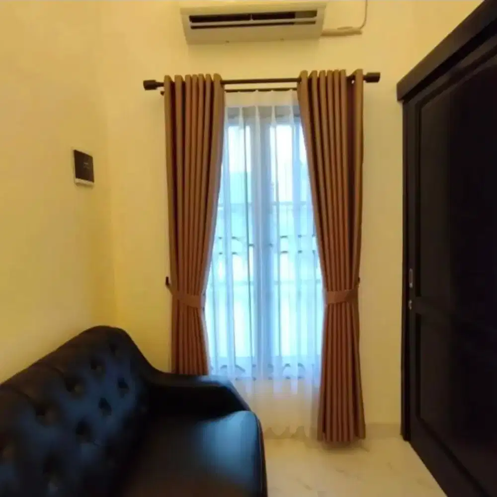 Gorden jendela custom minimalis hordeng blackout