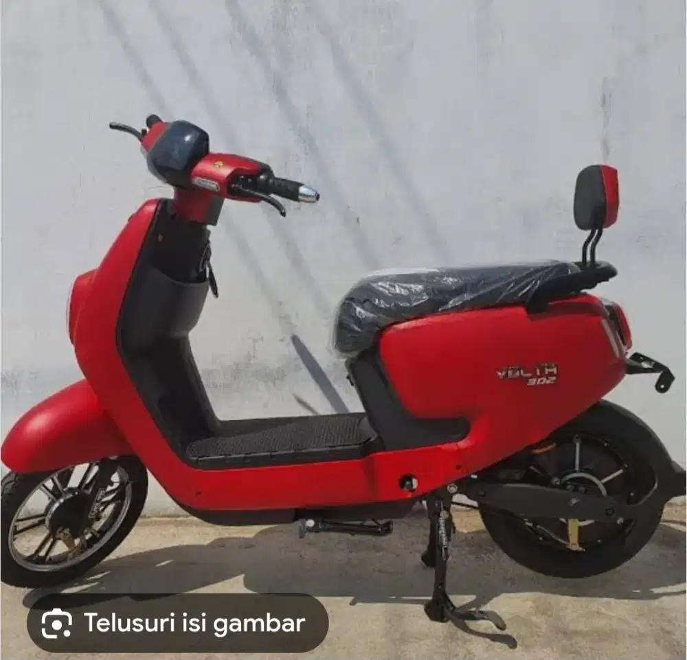 JUAL murah sepeda listrik baru VOLTA 302 merah