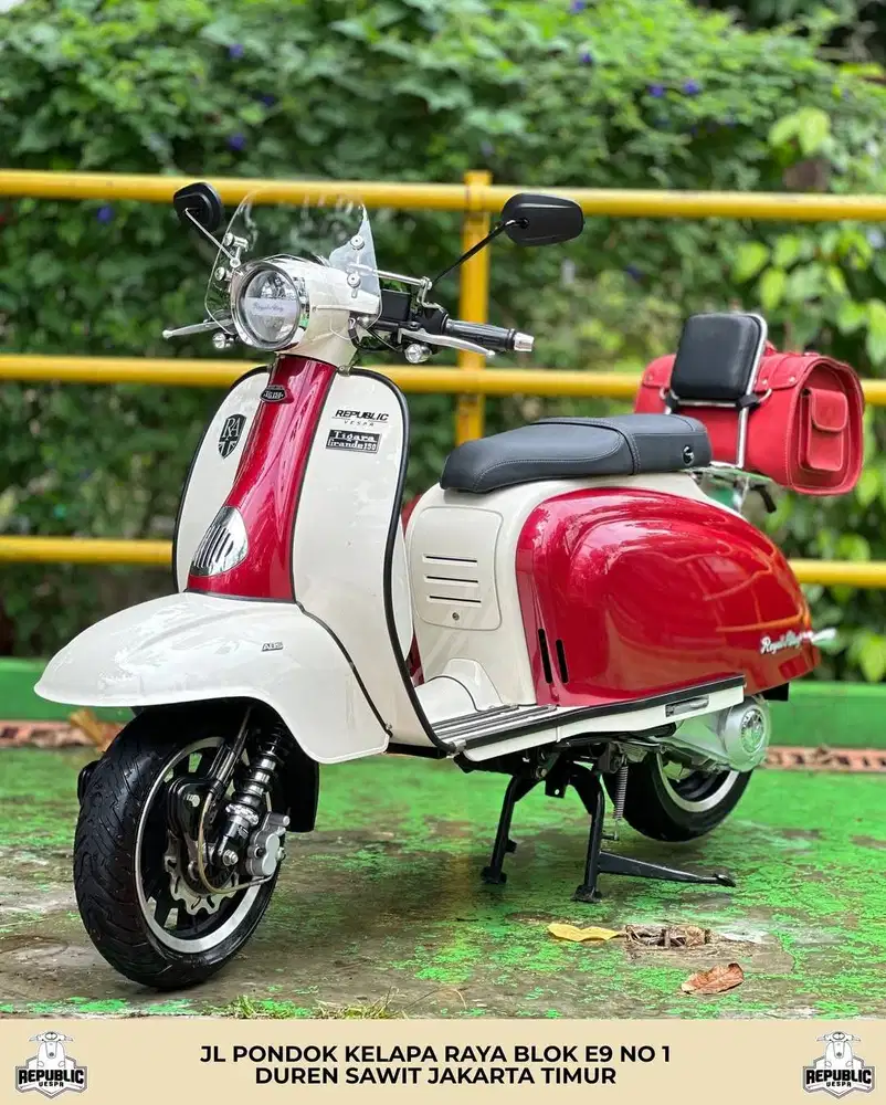 DIJUAL CEPAT ROYAL ALLOY TIGARA GRANDE 150 ABS TH 2025 WARNA RED