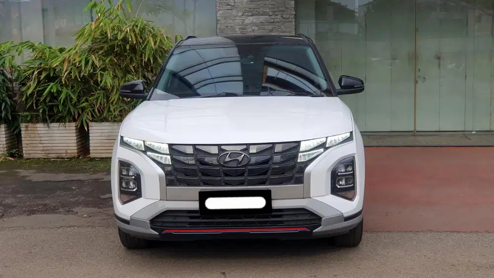 Hyundai creta prime 2022 putih sunroof pajak panjang