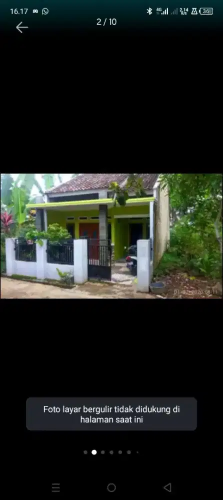 DI JUAL Rumah Murah BU