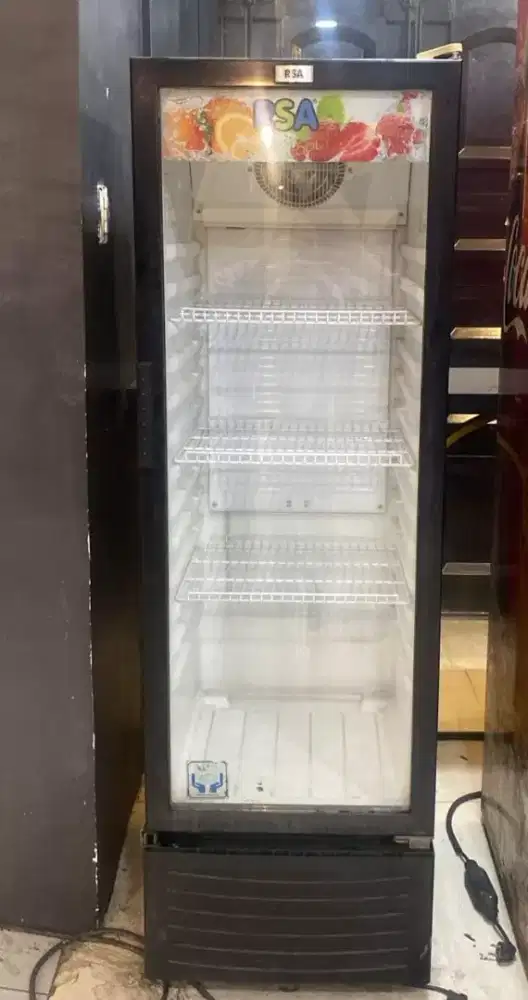 Showcase Chiller Display cooler RSA kulkas