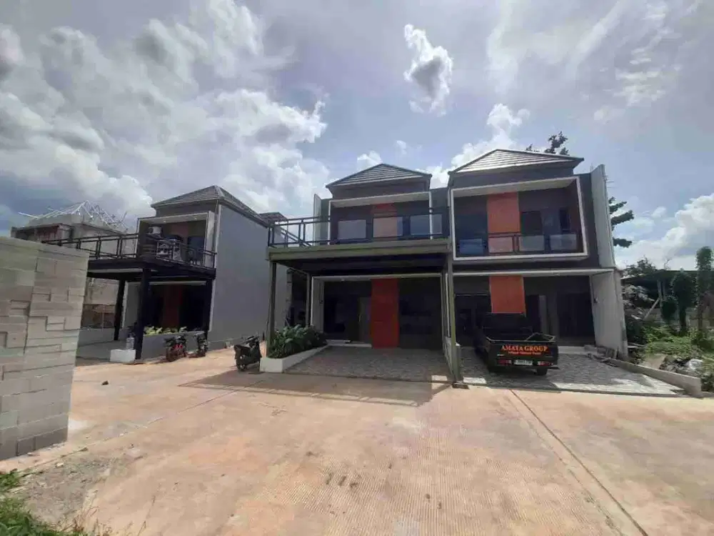 Cluster keren kekinian 2lantai siap huni jatiwarna lokasi pinggir jln ry utama dkt tol Jatiwarna