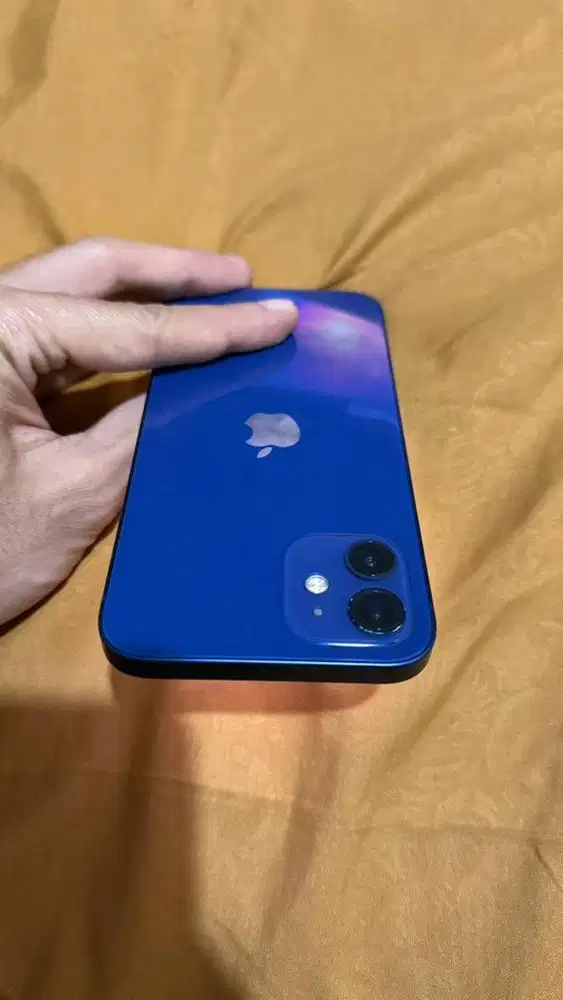 iPhone 12 64GB ex Inter warna blue