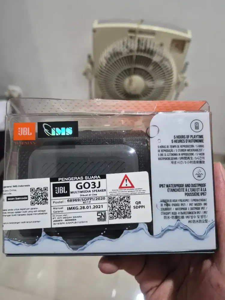 JBL Go 3 Bluetooth speaker