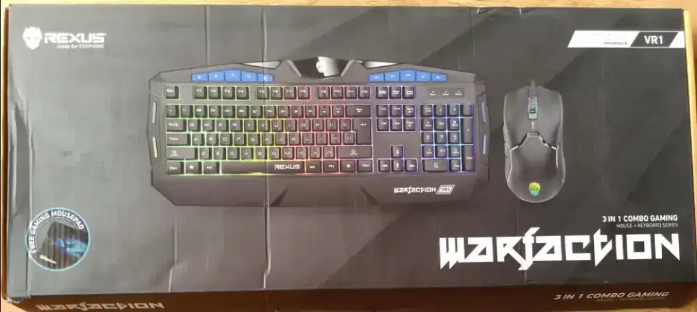 Keyboard Gamming Rexus warfaction VR1
