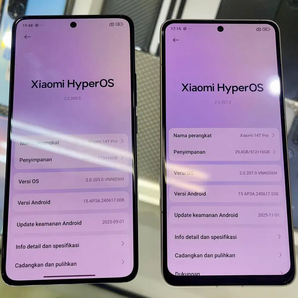 Xiaomi 14t pro ram 12 / 256 resmi fullset original