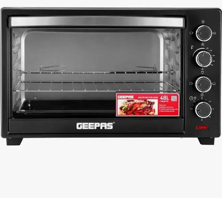 Oven listrik bekas merk GEEPAS 48Liter 2000Watt
