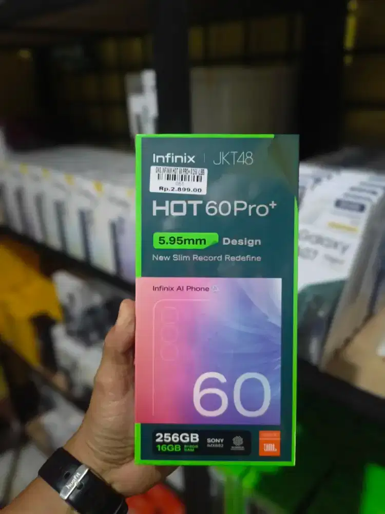 INFINIX HOT 60 PRO+ 16/256GB 'ATLANTIS DAHSYAT'