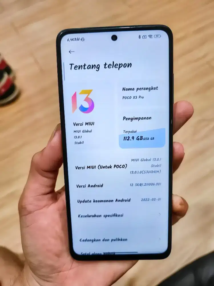 Poco X3 pro ram 8/256 GB bu malam ini...