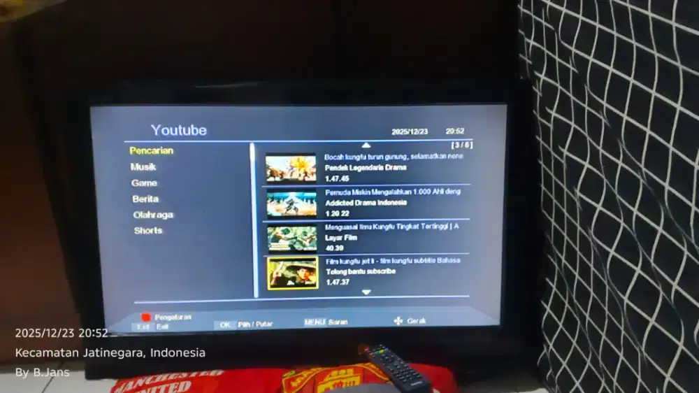 Yo bosku tv merek toshiba reqza 32inch