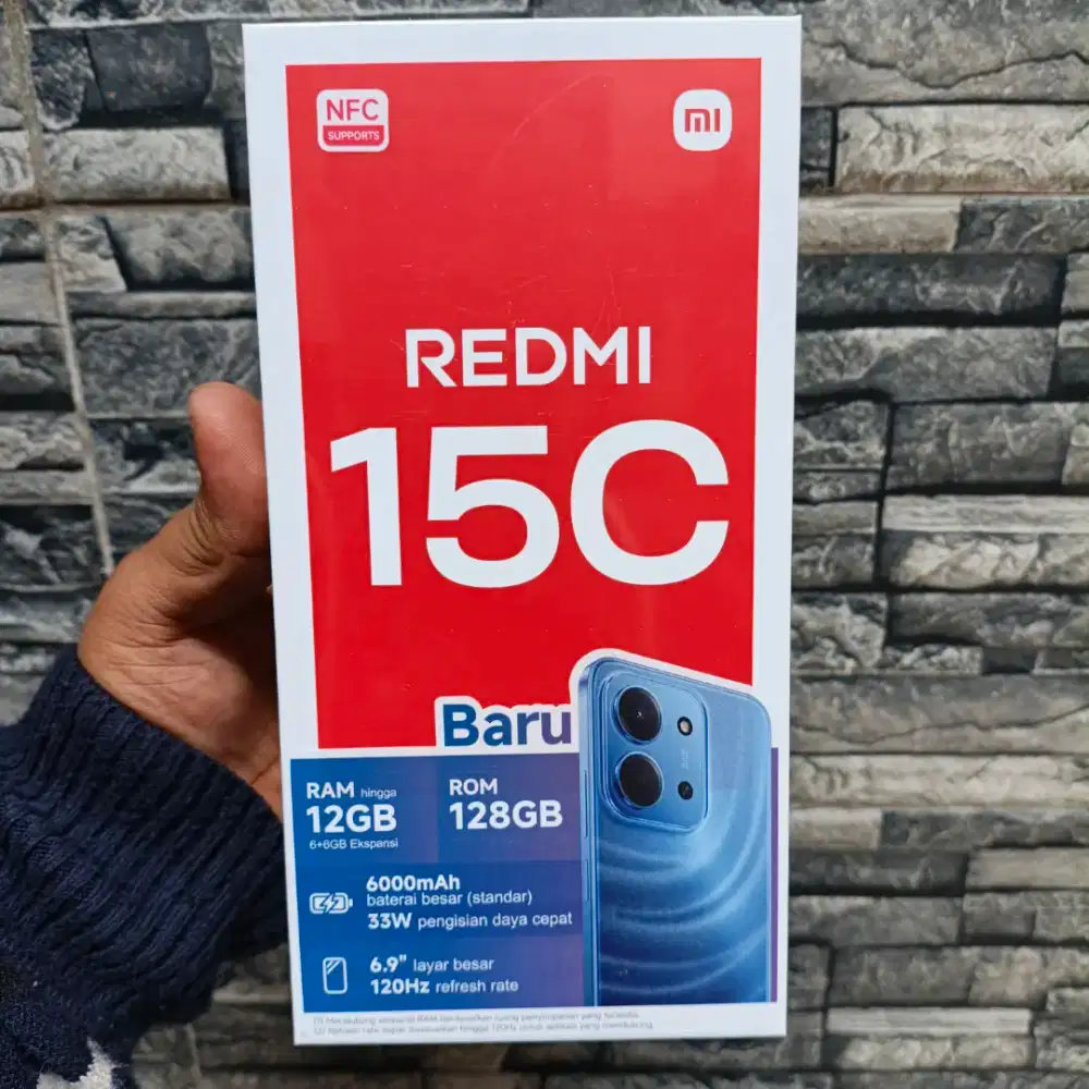 Redmi 15C 6/128 New BNIB