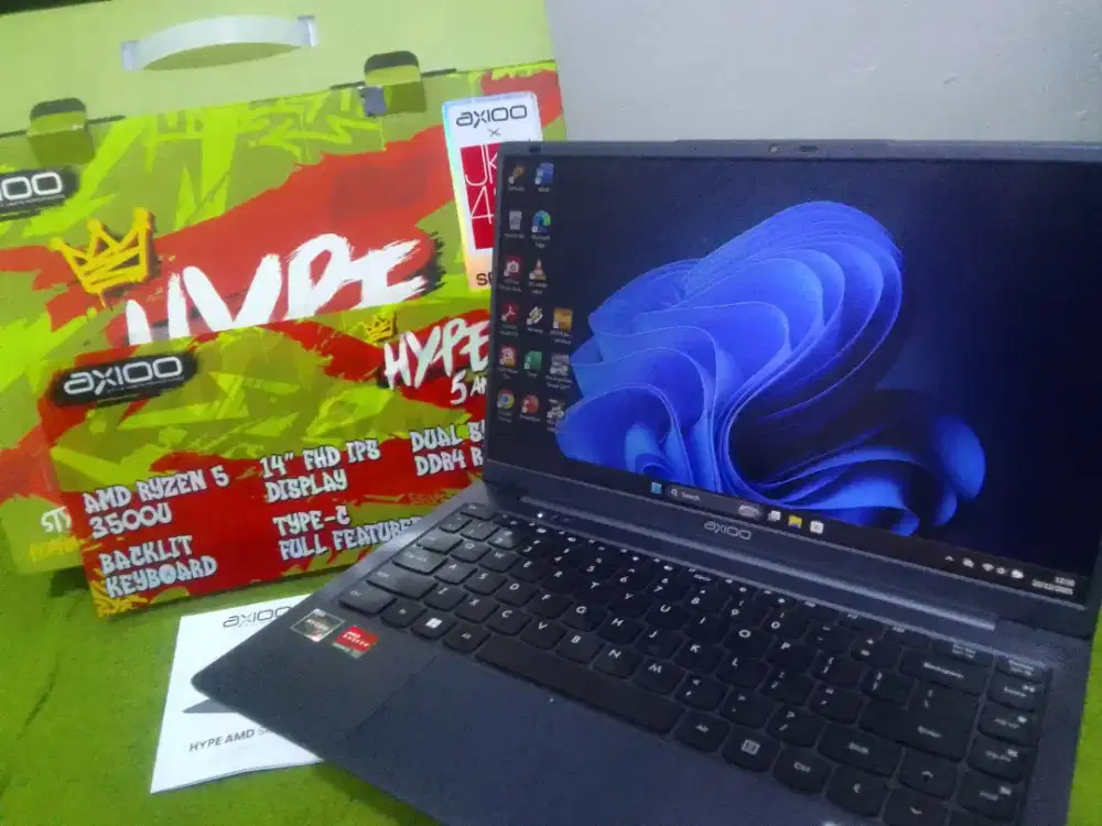 Laptop Axioo HYP AMD Ryzen 5 X3 3500u