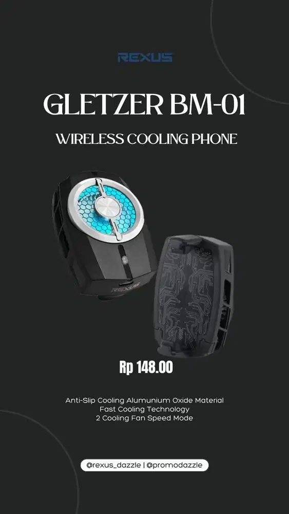 Rexus Gletzer BM-01 cooling HP