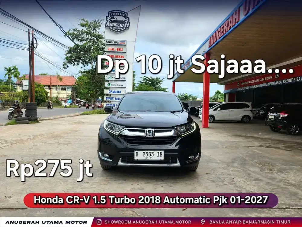 Dp10jt CRV 1.5 Turbo 2018 Automatic Pjk01-2027