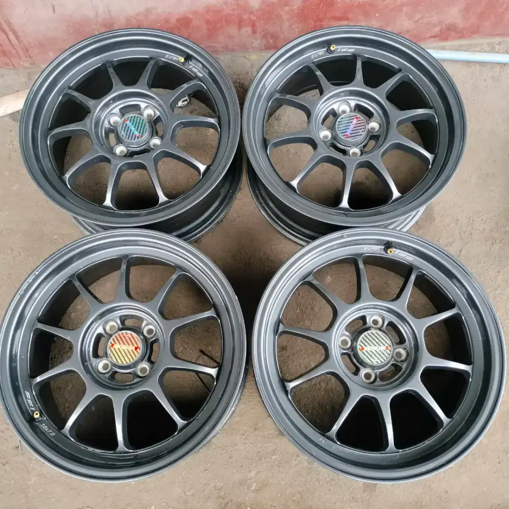 Velg venom spider ring 16 lebar 7 pcd 4x100 ET 41 4pcs