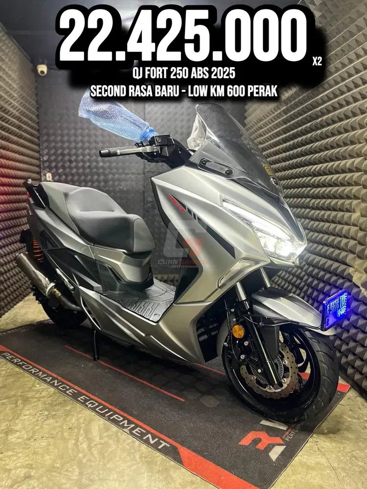 QJ FORT 250 ABS 2025 ODO 6XX PERAK NEXT LEVEL TECH RASA BARU BRO