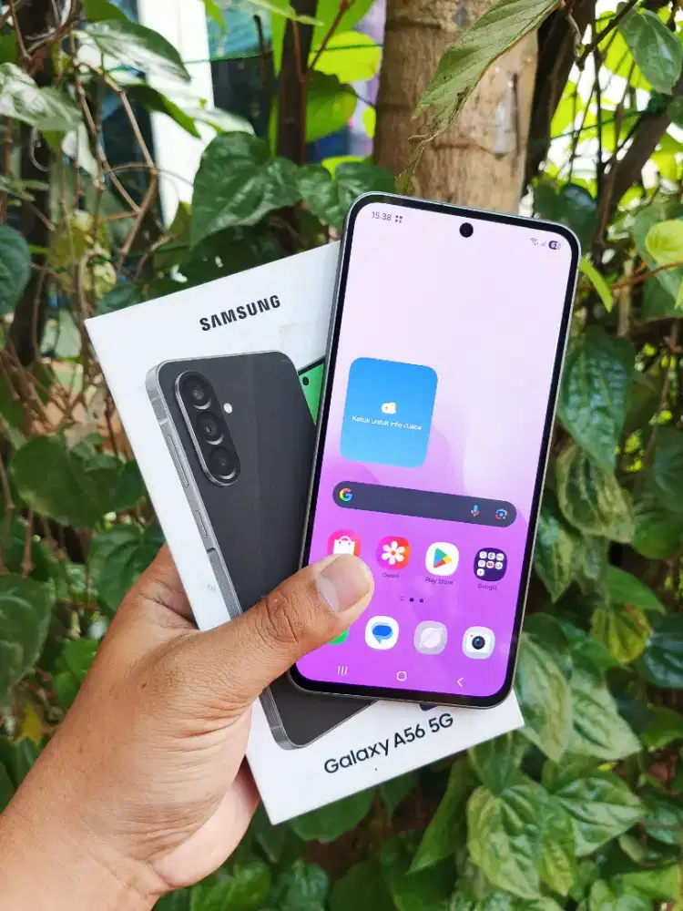 Samsung A56 5G RAM 8+8/256 Fullset sampe ke Nota
