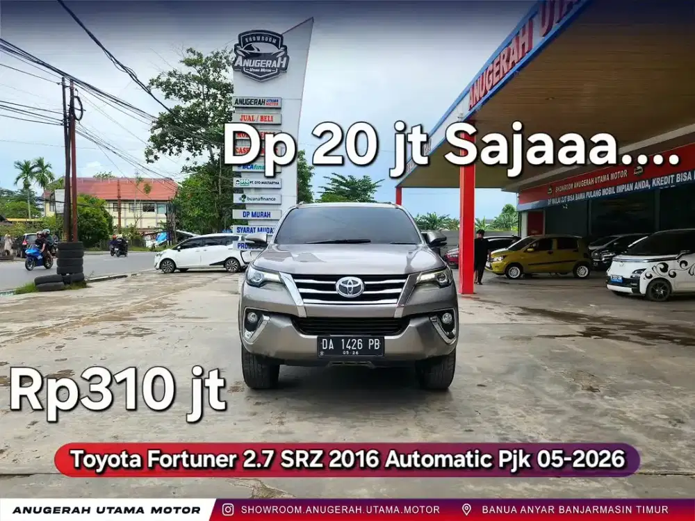 Dp20jt Fortuner SRZ 2016 Automatic