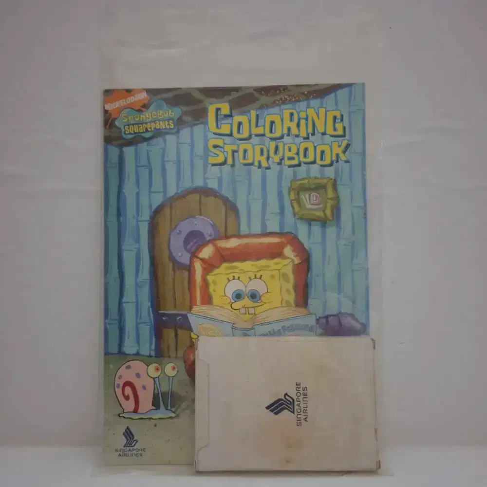 LIMITED EDITION: Buku Mewarnai Singapore Airlines