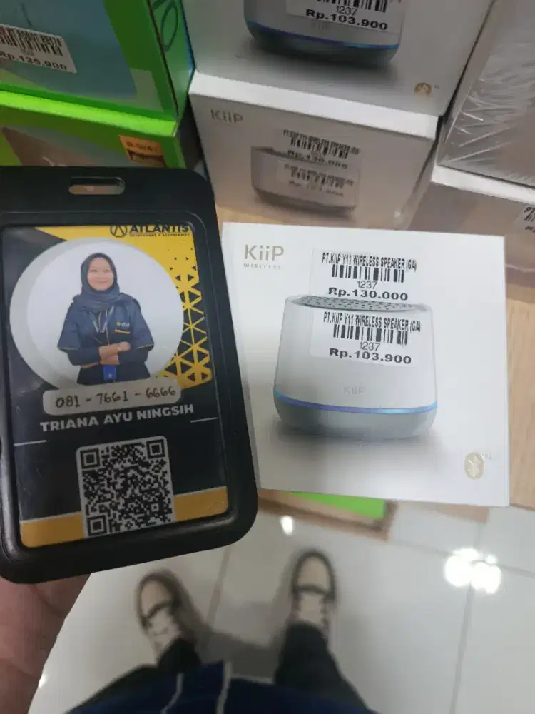 PT KIIP Y11 WIRELESS SPEAKER | ATLANTIS DAHSYAT