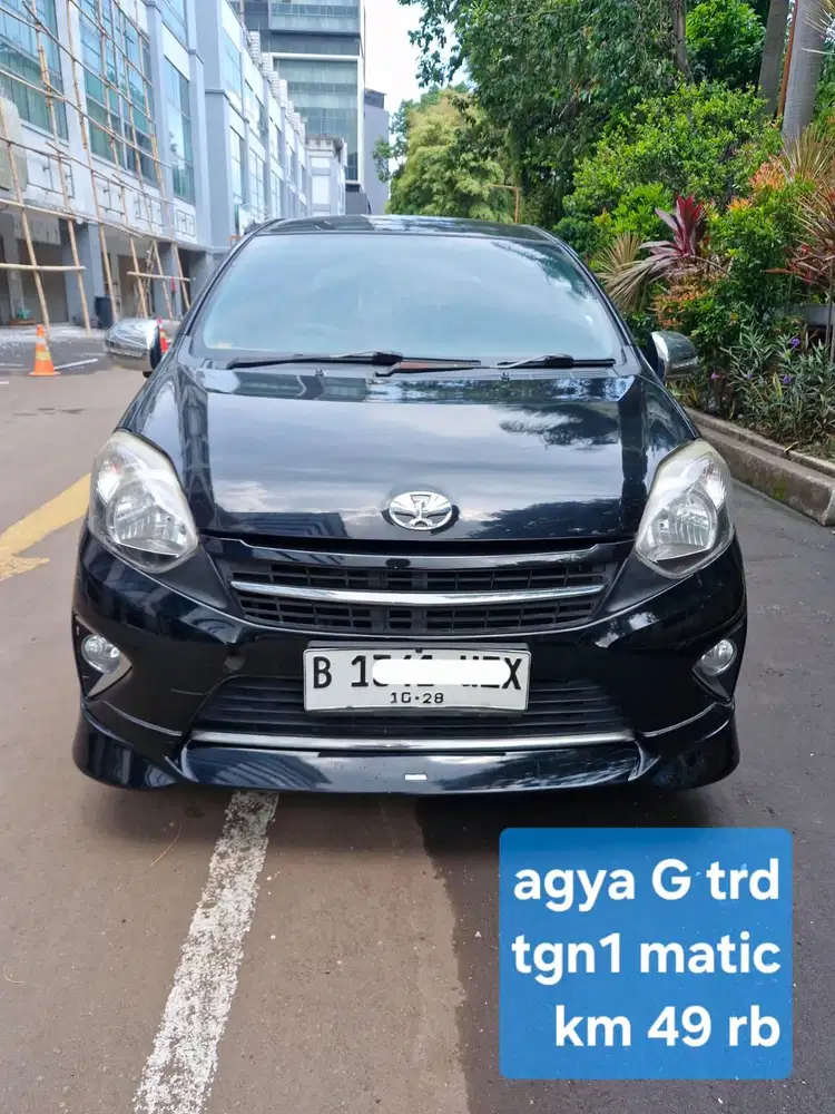 Toyota  Agya G Trd Sportivo 2013 Matic - Km 40rban - Mgk Kemayoran