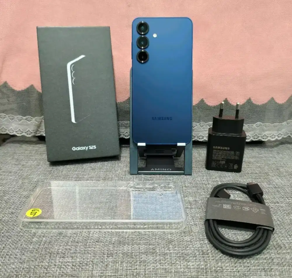 SAMSUNG S25 12/512GB FULLSET MULUS NOMINUS GARANSI SEIN INDO