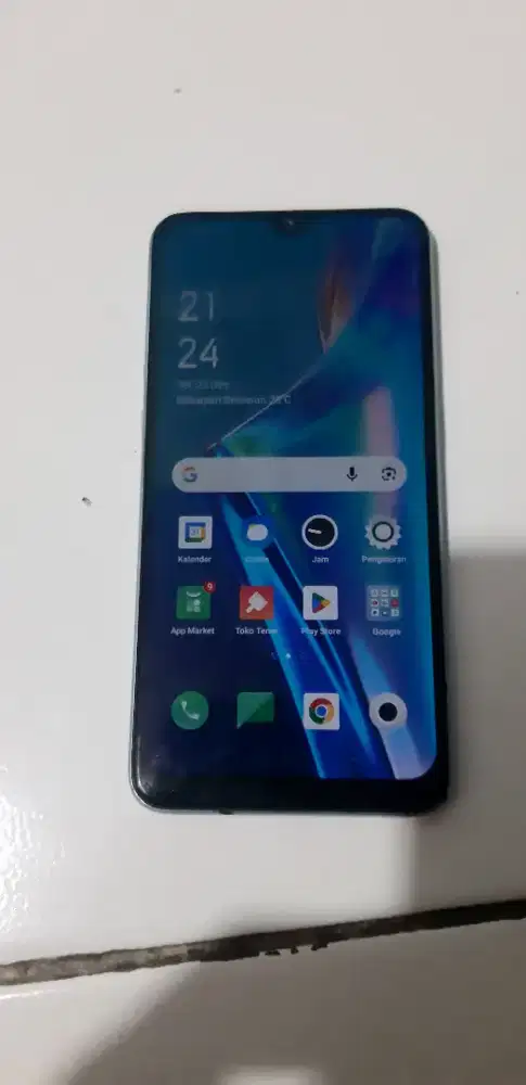 Oppo A 12 bekas pemakaian