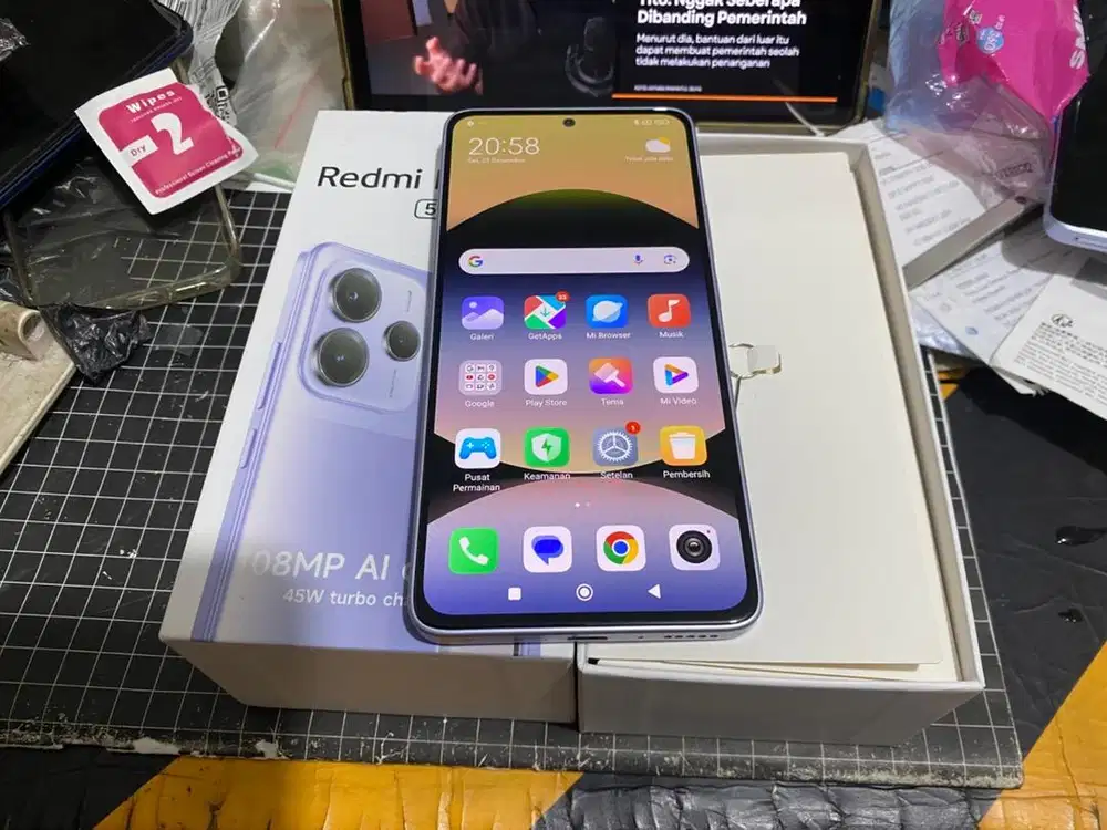 redmi note 14 5g 8/256gb fullset